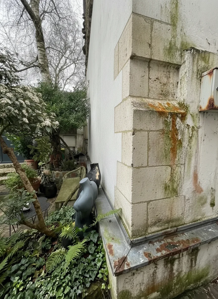Ravalement de façade à evry — avant (chantier 3)