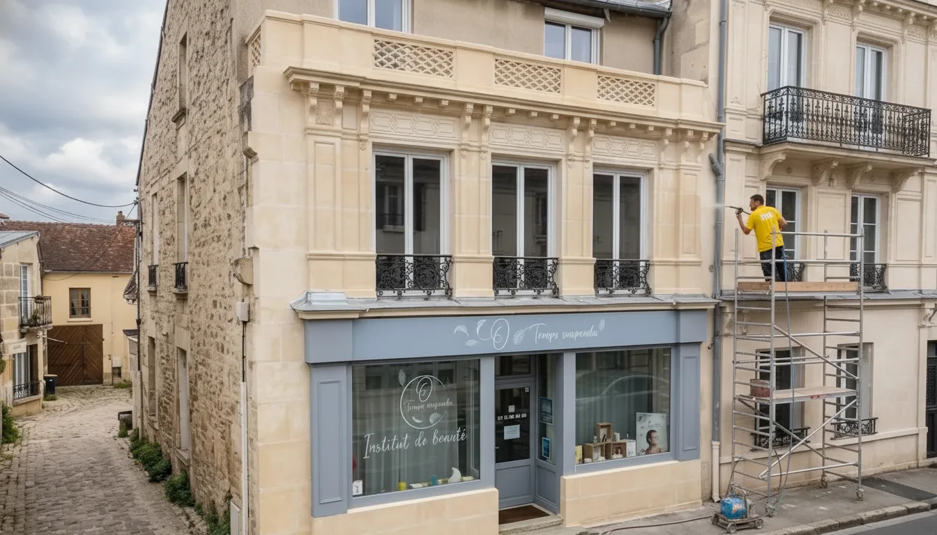 Ravalement de façade à evry